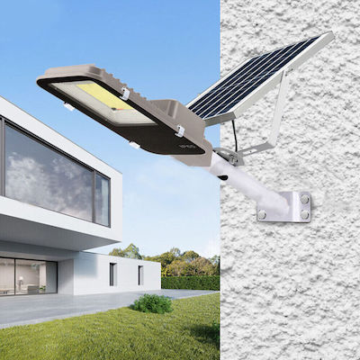 Powertech Wasserdicht Solar LED Flutlicht 150W Kaltweiß 6500K mit Fernbedienung IP65