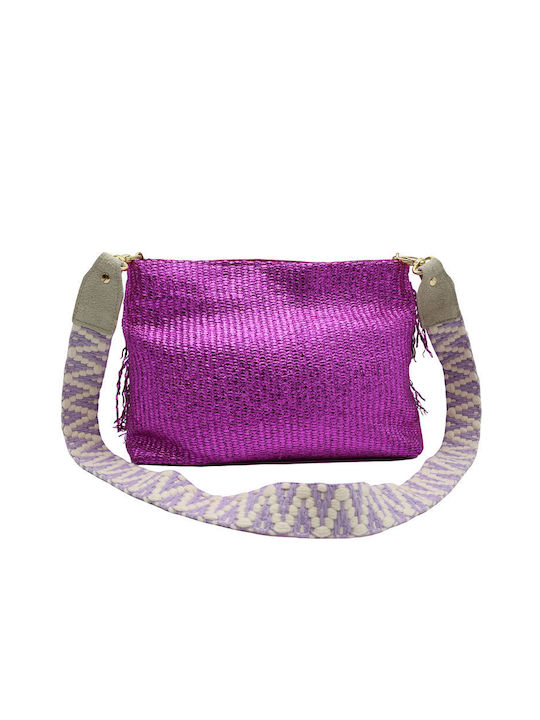 Via Mail Syrte Damen Tasche Crossbody Fuchsie