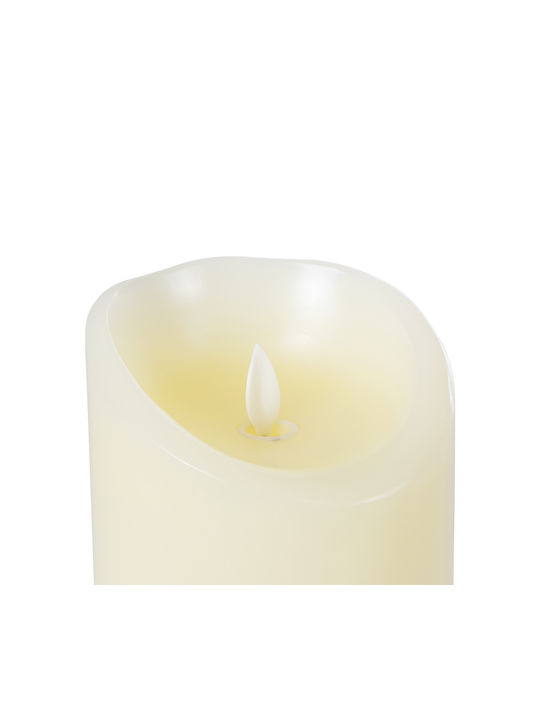 GloboStar Dekorative Lampe Wachs-Politur Weiß 24Stück