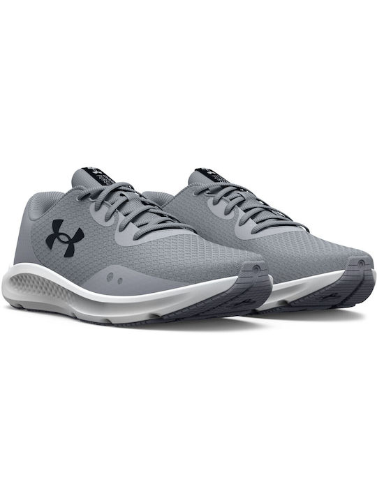 Under Armour Charged Pursuit 3 Ανδρικά Αθλητικά Παπούτσια Running Γκρι