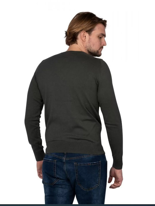 Biston Men's Long Sleeve Sweater Gray