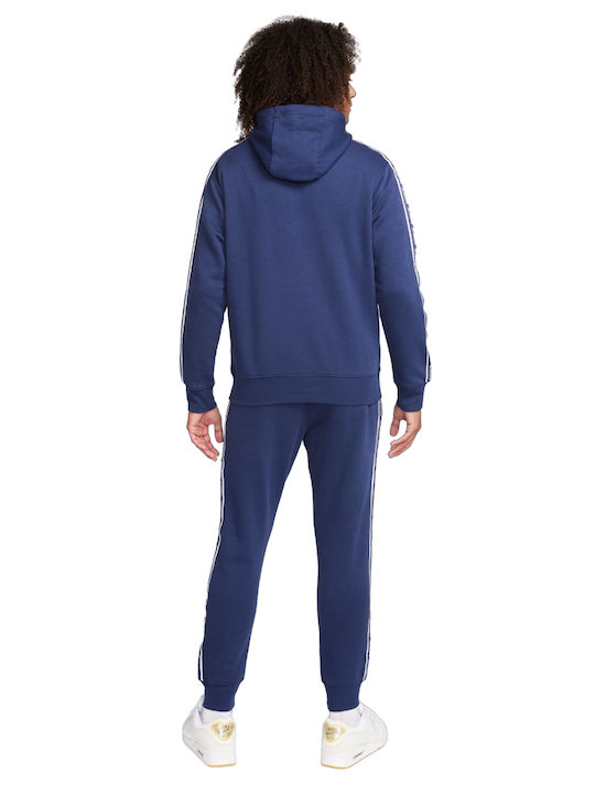 Club Fleece Set Sweatpants with Cuffs Midnight Navy