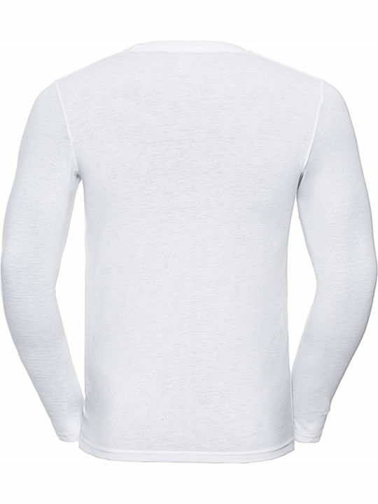 Russell Europe Men's Long Sleeve Promotional Blouse White R-167M-30