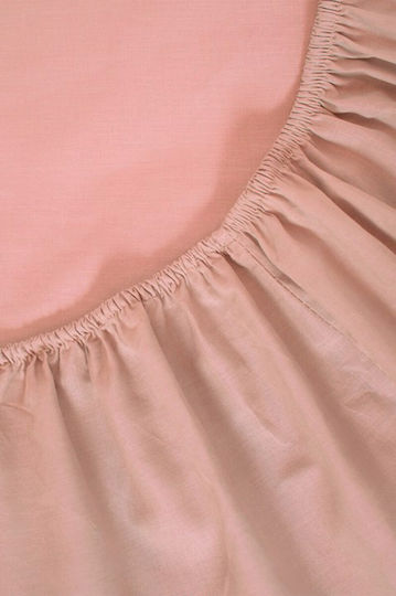 Viokarpet Bed Sheet Home View Rubber Hugger Powder Double 180x200cm +35cm