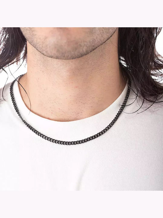 Oxzen Chain Neck made of Stainless Steel Thin Thickness 4mm