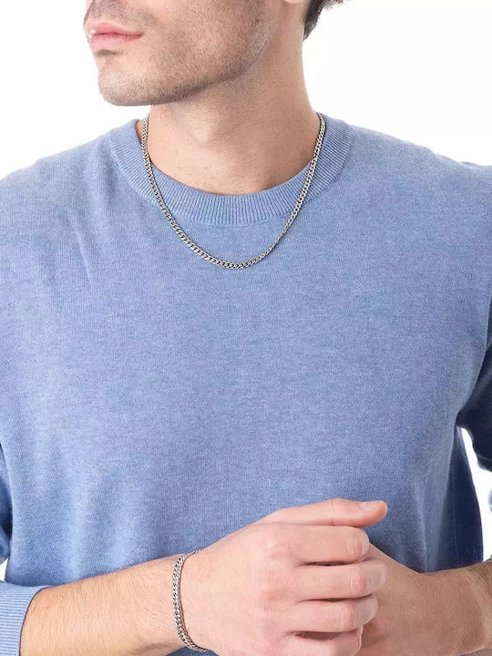 Oxzen Chain Neck made of Stainless Steel Thin Thickness 4mm