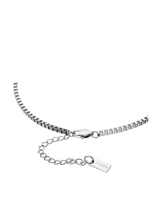 Oxzen Bărbătească Lanț Gât din Oțel Inoxidabil Subțire Grosime 2.5mm