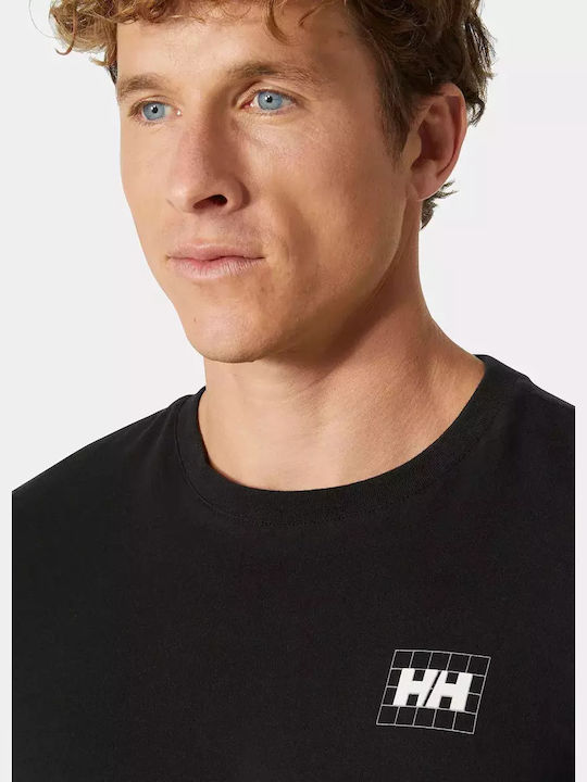Langarmbluse Black
