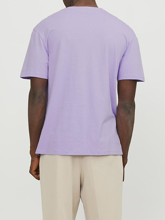 Jack & Jones T-shirt Purple Rose