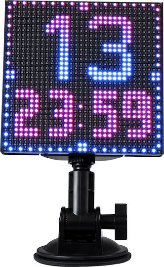 GloboStar Κυλιόμενη Πινακίδα LED Μονής Όψης 32x32cm RGBW
