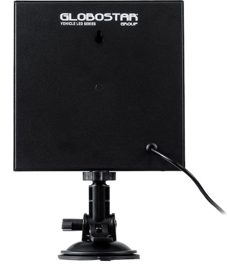 GloboStar Κυλιόμενη Πινακίδα LED Μονής Όψης 64x64cm RGBW