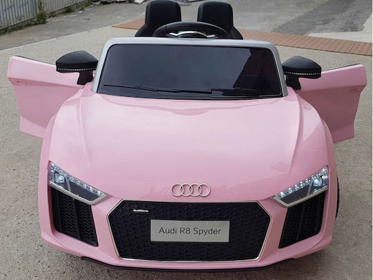 R8 Spyder Διθέσιο με Τηλεκοντρόλ Licensed 12 Volt Ροζ