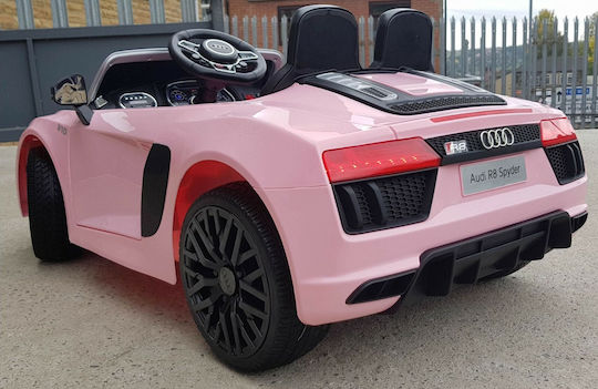 R8 Spyder Διθέσιο με Τηλεκοντρόλ Licensed 12 Volt Ροζ