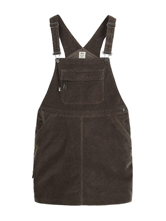 Mini Damenkleid Braun
