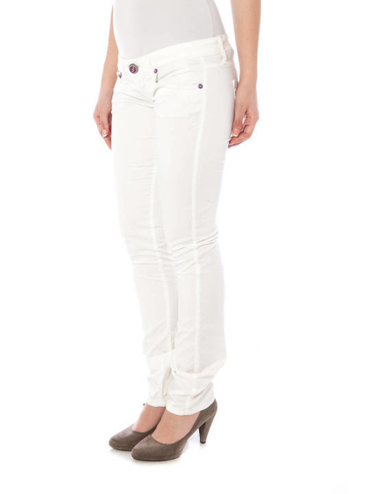 Clink Women's Fabric Trousers White