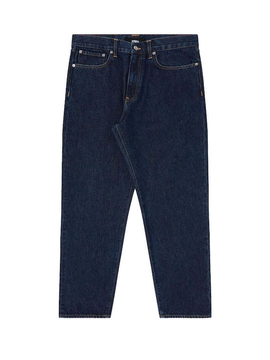 Cosmos Ανδρικό Παντελόνι Τζιν με Loose Tapered Εφαρμογή Navy Μπλε