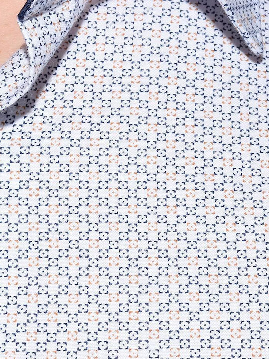 Kurzärmlig Hemd White