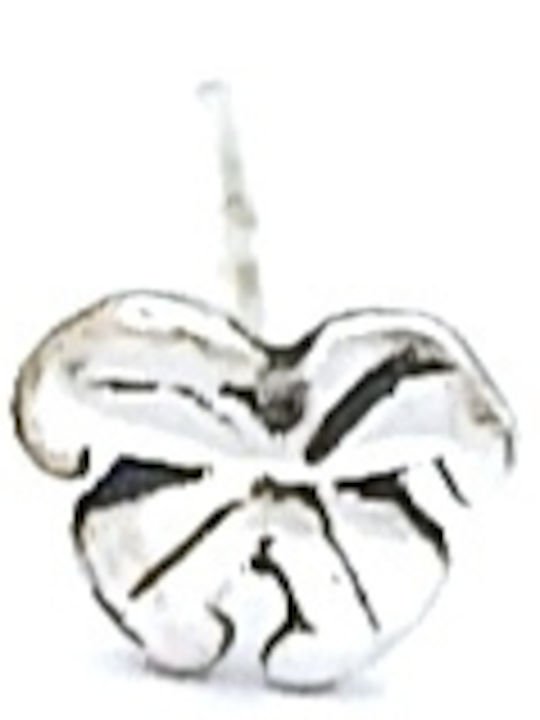 PS Silver Set Earrings Piercing Nose from Silver White