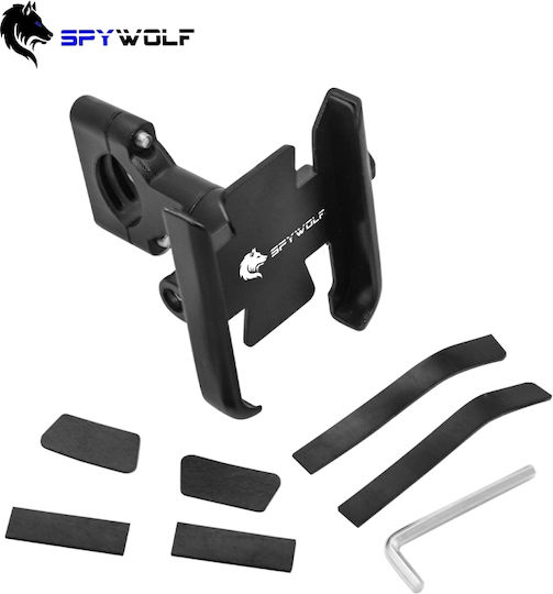 Spywolf Mount Phone Motorcycle with Adjustable Arm 3.5-6.5" for Steering Wheel