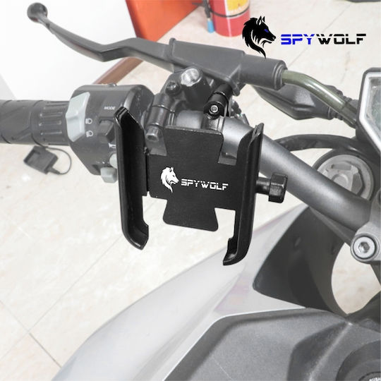 Spywolf Mount Phone Motorcycle with Adjustable Arm 3.5-6.5" for Steering Wheel