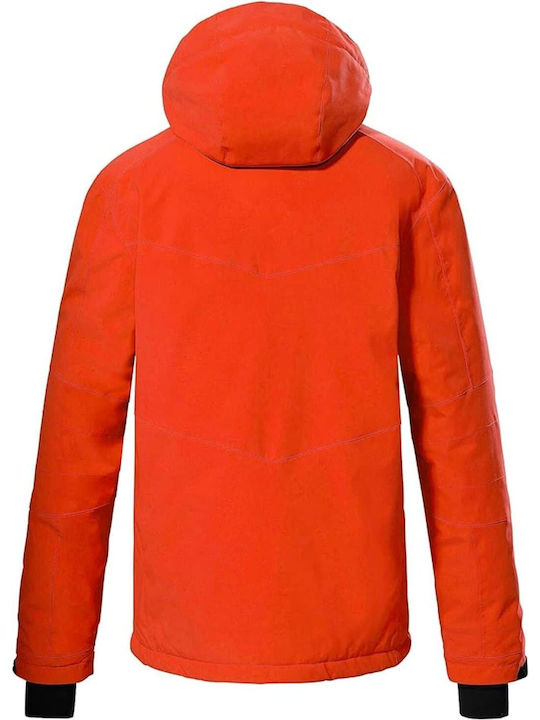 Killtec Ksw 38698-637 Männer Jacke aus für Ski & Snowboard Orange