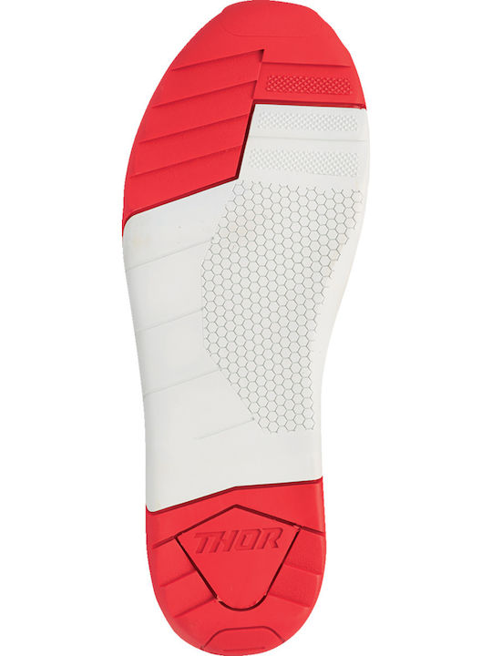 Thor MX Blitz XR Ανδρικές Μπότες Motocross Δερμάτινες Red/Charcoal
