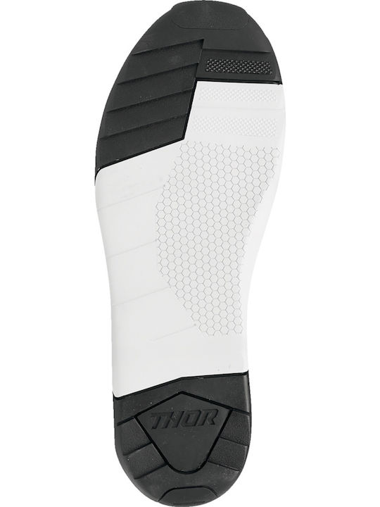 Thor MX Blitz XR Ανδρικές Μπότες Motocross Δερμάτινες Black/White