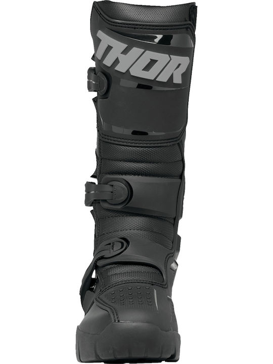 Thor Blitz XR Trail Ανδρικές Μπότες Motocross Δερμάτινες Black/Grey