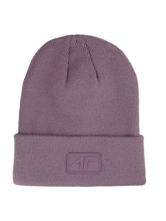U319 Beanie Beanie Knitted in Orange color