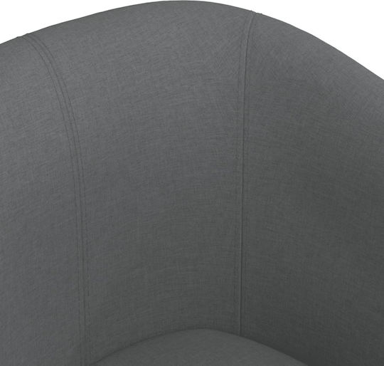 Barrel Sessel Dark Grey 70x56x68cm