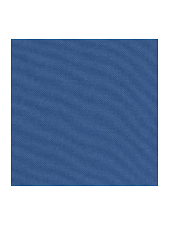Μπάρελ Πολυθρόνα με Υποπόδιο Μπλε 70x56x68cm