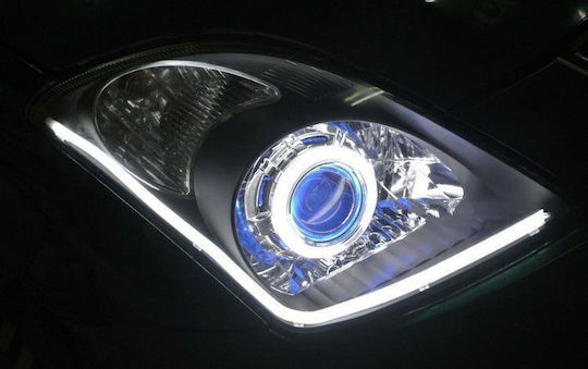 Decorative LED Car Headlight Strip White Color
