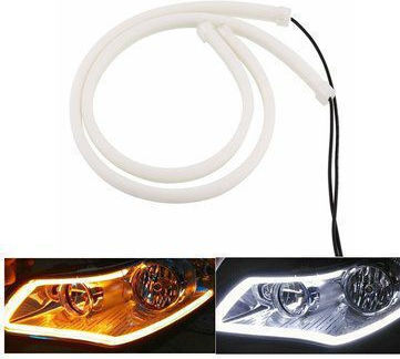 Decorative LED Car Headlight Strip White Color