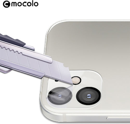 Mocolo Lens Full Camera Protection Membrane Black for the iPhone 11, 12 mini