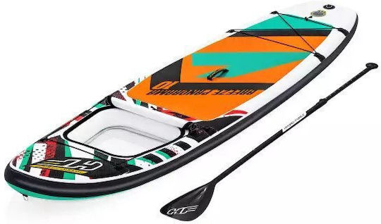 Bestway Hydroforce Breeze Panorama Φουσκωτή Σανίδα SUP με Μήκος 3.05m Πολύχρωμη
