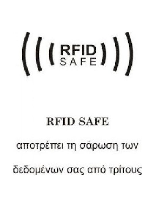 Leder Herren Geldbörse Klassisch mit RFID Braun