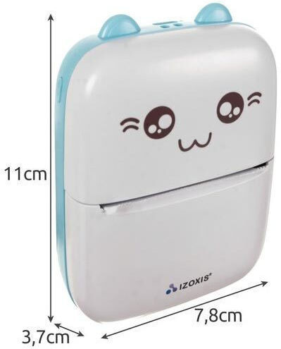Izoxis Mini Cat Thermische Fotodrucker mit Bluetooth