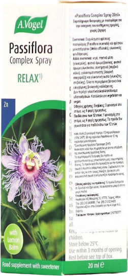 A.Vogel Passiflora Complex Spray 20ml
