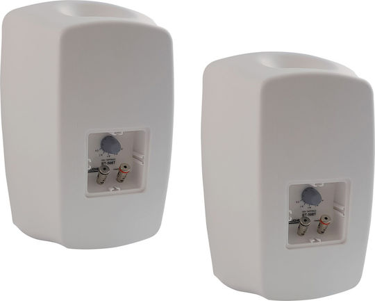 KAL Electronics Παθητικό Επιτοίχιο Ηχείο 70W με Bluetooth (Τεμάχιο) 25.2x16.5x16.3εκ. Λευκό BT-508TW