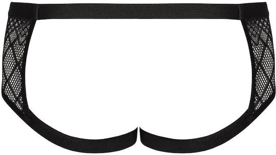 Obsessive Severio Ανδρικό Εσώρουχο Jockstrap Μαύρο