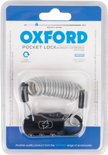 Oxford Motorcycle Helmet Lock LK391
