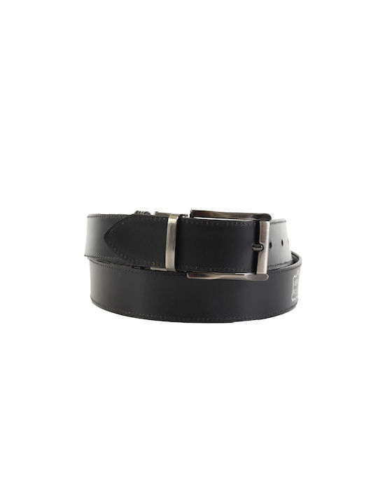 Men's Leather Belt Black