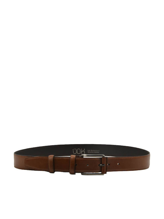 Herren Gürtel Leder Tabac Braun