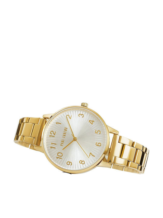 Paul Lorens Women's Watch with Gold Metal Bracelet