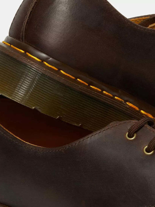 Leder Herren Oxfords Braun