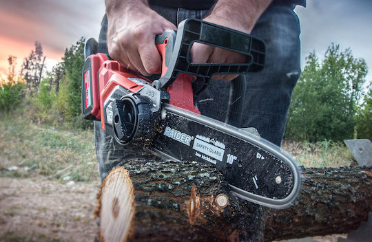 Raider Pruning Battery Chainsaw 1x4Ah 20V 2.31kg with Blade 22.5cm