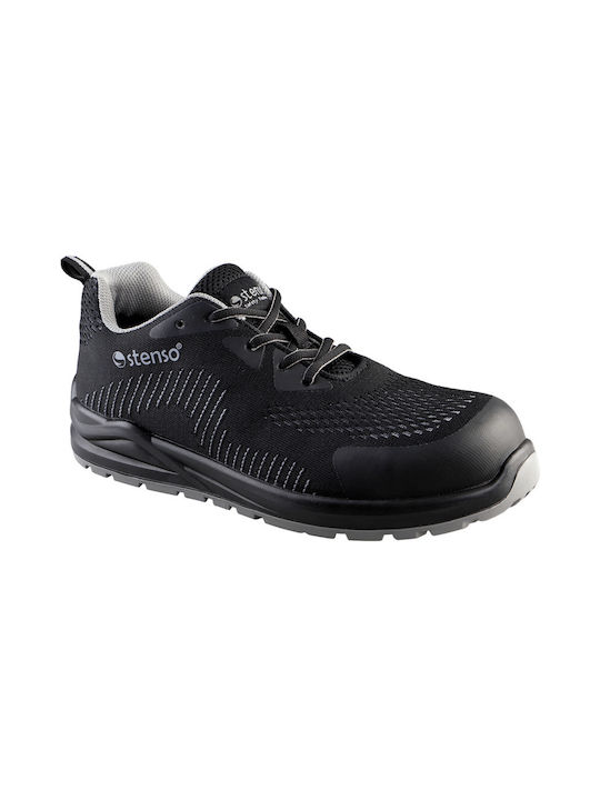 Stenso Pro Race Waterproof Low Work Black S1PS with Certification SR