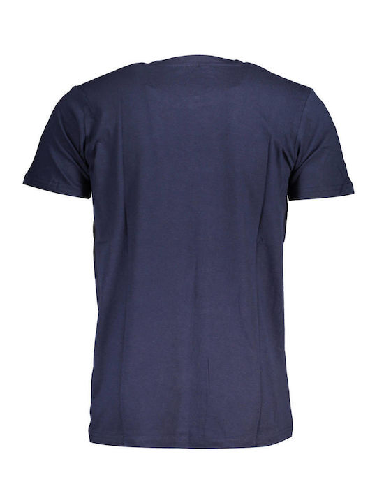 Squola Nautica Italiana Men's Athletic T-shirt Short Sleeve Blue