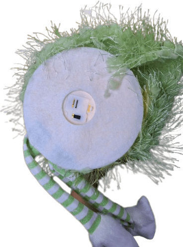 Beleuchtet Weihnachtliche Figur Fee Blau 3Stück