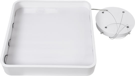 GloboStar Square Outdoor LED Panel 67W with Warm White Light 40x40cm